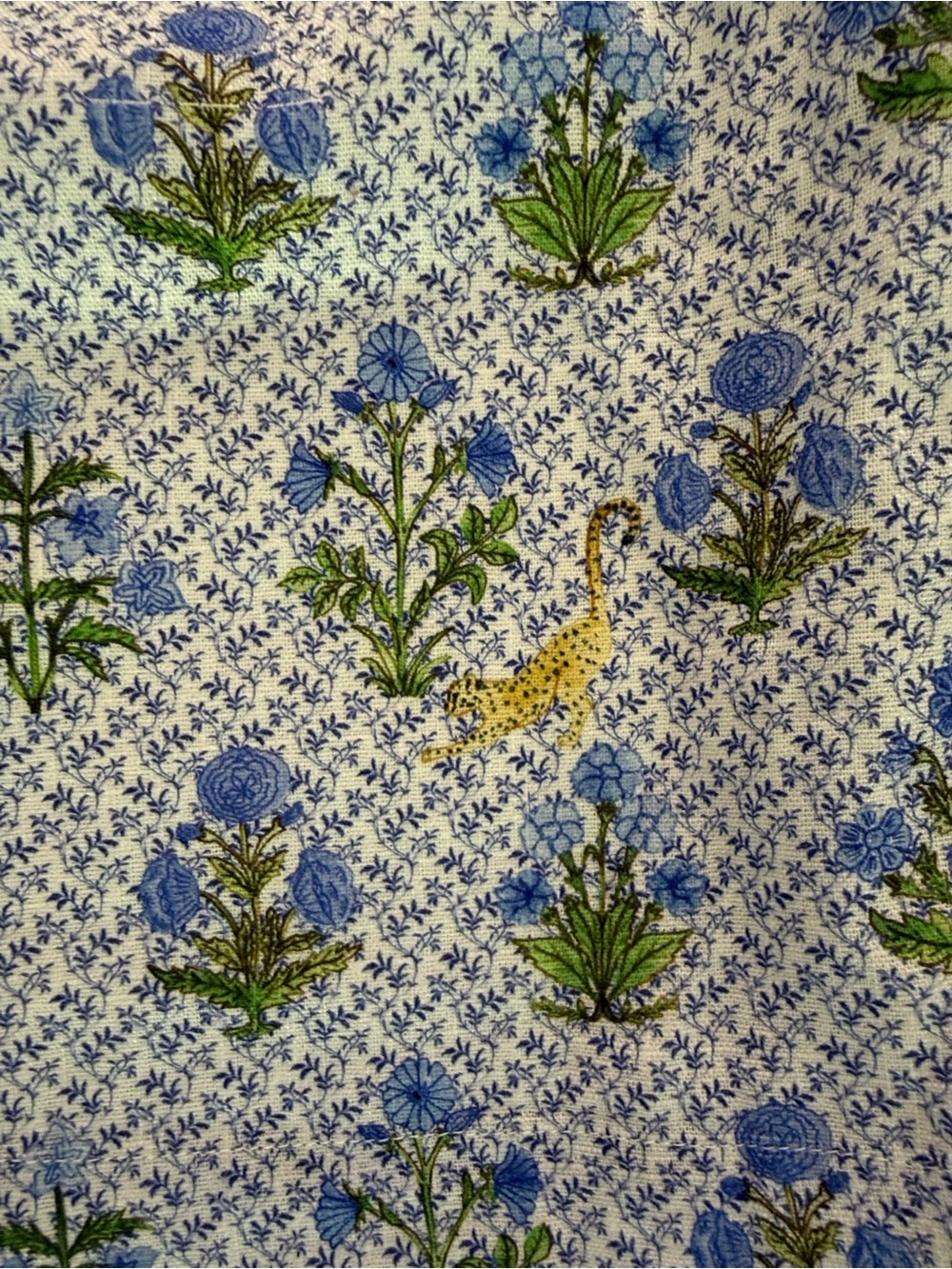 Hill House Audrey Shorts in Blue Block Print - Picture 13 of 13